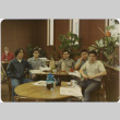 Five men seated at a table (ddr-densho-426-140)
