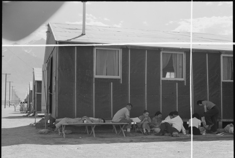 Japanese Americans relaxing in shade (ddr-densho-151-427)