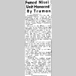 Famed Nisei Unit Honored By Truman (July 15, 1946) (ddr-densho-56-1161)