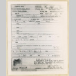 Military record for Harry Kuramoto (ddr-densho-37-2018)