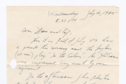 Letter from Tadashi Ishida to Mr. & Mrs. Y Ishida (ddr-densho-535-213)