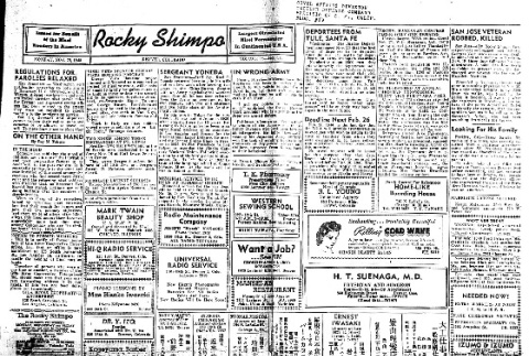Rocky Shimpo Vol. 12, No. 141 (November 26, 1945) (ddr-densho-148-227)