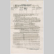 JACL Evacuation survey sheet and evacuee report for Kanzaki family (ddr-densho-491-73)