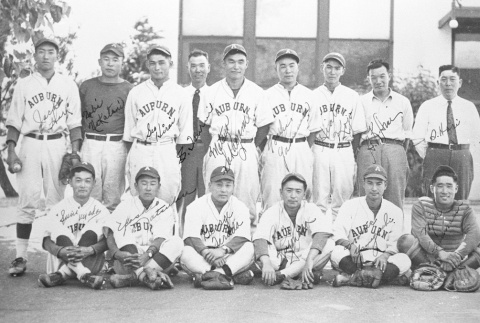 Auburn baseball team (ddr-densho-18-55)