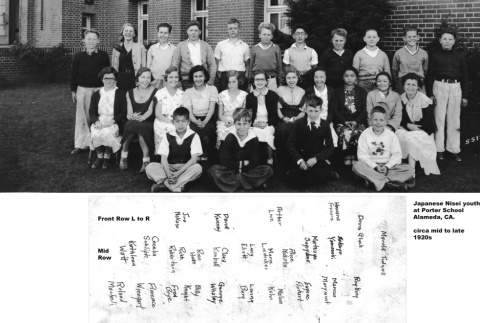 Class photo from Porter School in Alameda (ddr-ajah-6-664)