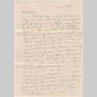 Letter from Wakako Domoto to Kaneji Domoto (ddr-densho-329-39)