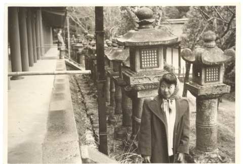 Shiuko Sakai at Kasuga Shrine (ddr-one-2-35)