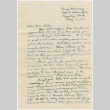 Letter from Kikuye Matsuda to Mrs. Charles Gates (ddr-densho-211-1)