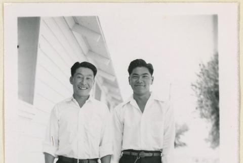 Two men smiling (ddr-densho-37-1536)