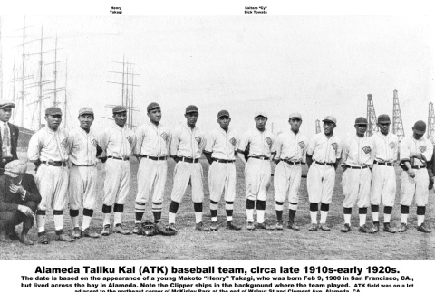 Group of men in baseball uniforms (ddr-ajah-5-54)