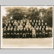 Group photograph in front of a wooded area (ddr-densho-395-20)