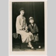 Mrs. Jironaga and son Hirochi (ddr-densho-353-205)
