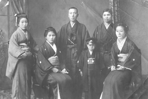 Family photo in Japan (ddr-densho-102-2)