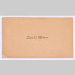Tameko Katano's graduation name card (ddr-densho-550-95)