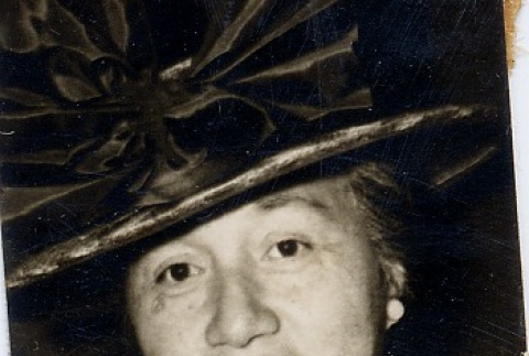Woman wearing a hat (ddr-njpa-2-428)