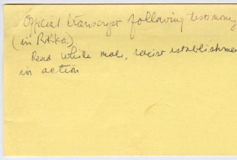 COH Herzig Research Materials Cover Sheet (ddr-densho-1007-1853)