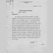 Teletype regarding clothing allowance payments for transferees (ddr-densho-274-105)
