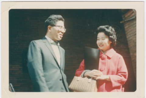 George Mukai and Irene Shigaki (ddr-densho-456-7)
