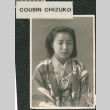 Portrait of girl in kimono (ddr-densho-522-658)