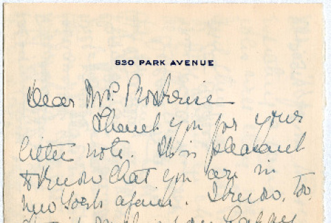 Letter from Alice C. Taylor to Agnes Rockrise (ddr-densho-335-52)