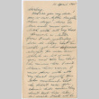 Letter from Alvin Uchiyama to Kathleen Koga Uchiyama (ddr-densho-406-96)