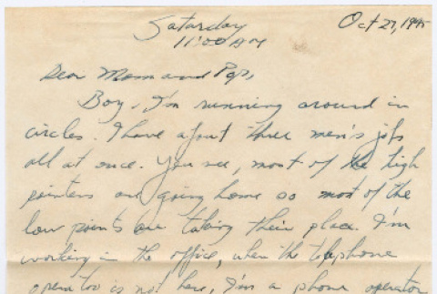 Letter from Tadashi Ishida to Mr. & Mrs. Y Ishida (ddr-densho-535-284)