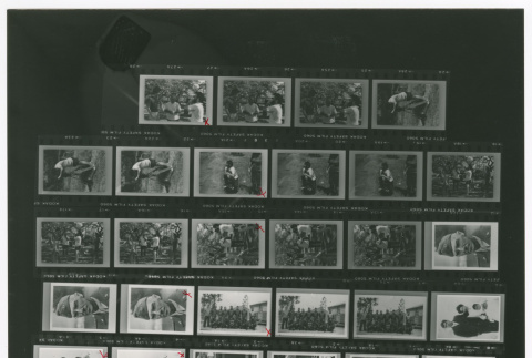 Contact sheet (ddr-densho-1007-421)