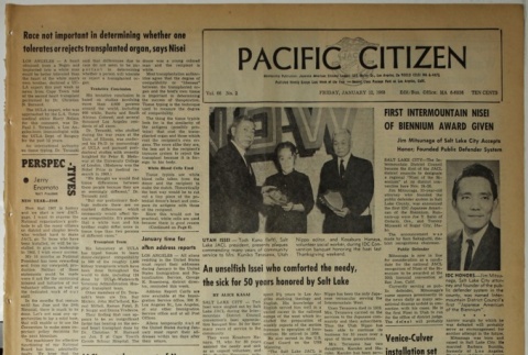 Pacific Citizen, Vol. 66, No. 2 (January 12, 1968) (ddr-pc-40-2)