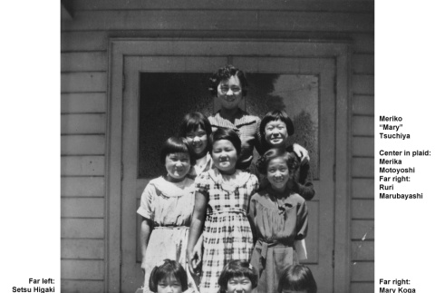 Group of girls with teacher (ddr-ajah-3-349)