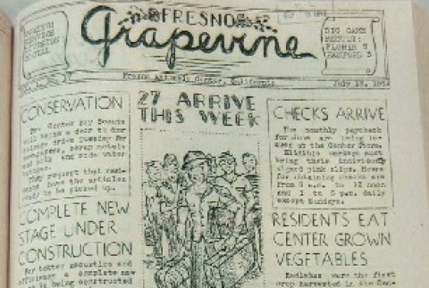 Fresno Grapevine Vol. I No. 17 (July 18, 1942) (ddr-densho-190-17)