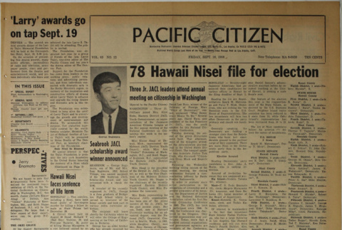Pacific Citizen, Vol. 63, No. 12 (September 16, 1966) (ddr-pc-38-37)