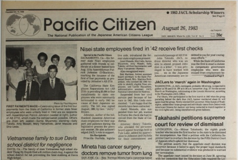 Pacific Citizen, Whole No. 2,253, Vol. 97, No. 9 (August 26, 1983) (ddr-pc-55-33)