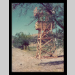 Reconstructed guard tower at Tule Lake (ddr-csujad-55-1594)