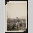 Yosh Kikawa out in the sticks (ddr-densho-542-376)