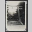 Statue at shrine (ddr-densho-550-310)