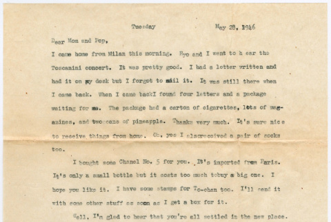 Letter from Tadashi Ishida to Mr. & Mrs. Y Ishida (ddr-densho-535-361)