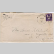Envelope containing 2 letters, 2 cards and a telegram (ddr-densho-410-100)