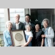 Floyd Schmoe receiving Hiroshima Peace Prize (ddr-densho-26-5)