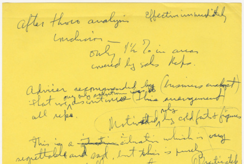 Handwritten draft of letter (ddr-densho-424-201)