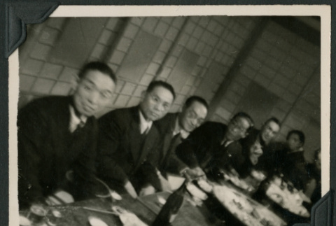 Japanese Nationals at dinner (ddr-densho-397-167)
