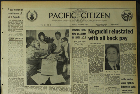 Pacific Citizen, Vol. 69, No. 6 (August 08,1969) (ddr-pc-41-32)