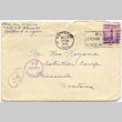 Envelope and three letters to Dr. Keizaburo 