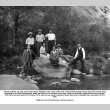 Group posing on rocks by river (ddr-ajah-6-619)