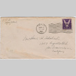 Envelope addressed to Henri Takahashi from Tomoye (Nozawa) Takahashi (ddr-densho-410-434)