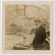 Man in woods (ddr-densho-377-2262)