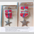 Bronze Star in case (ddr-densho-539-122)