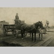 Japanese American man with horse and cart (ddr-densho-185-1)