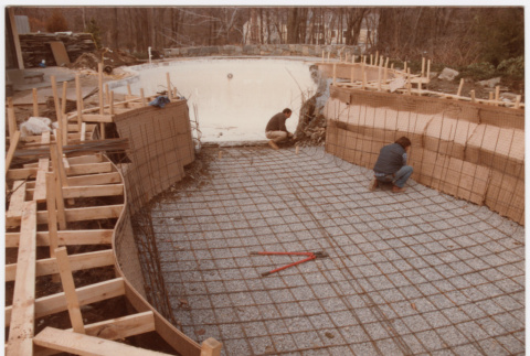 Installing rebar (ddr-densho-377-1845)