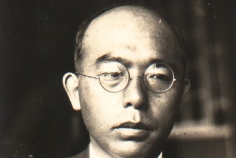 Portrait of Junichiro Nishimura, a Japanese Ministry of Finance official (ddr-njpa-4-1451)