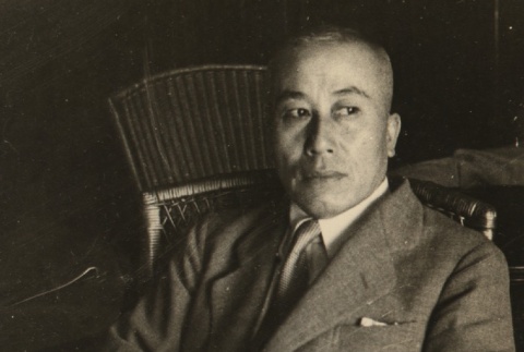 Seitoku Oshima, Japanese educational administrator (ddr-njpa-4-1623)